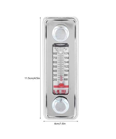 Hydraulic Oil Measuring Device with Thermometer | Precise Fluid Sensor LS-3 | Transparent Display & Sealing for Home & Factory Use - Buy Online on GoSupps.com