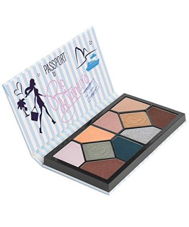 Coastal Scents Passport to Rio de Janeiro Eye Shadow Palette (PL-063)
