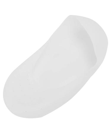 Breathable Non-Slip Silicone Foot Protector - White Large Size - Soft Silicone Socks for Foot Care - Buy Online on GoSupps.com