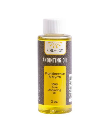 Swanson Christian Products Frankincense and Myrrh Anointing Oil 2 Oz 100% Pure Anointing Oil for Prayers by Oil of Joy