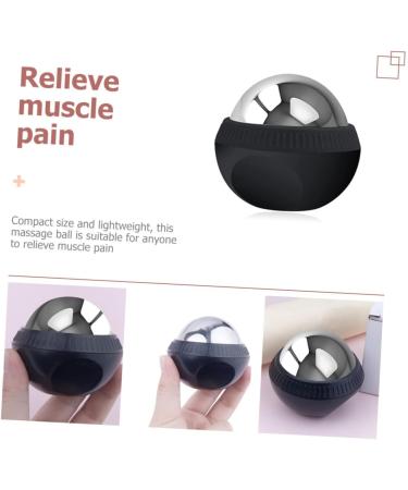 Buy Hapinary Stainless Steel Massage Ball - Portable Muscle Relief Roller for Relaxation & Fitness - Buy Online on GoSupps.com