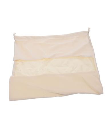 NOLITOY Hair Dryer Storage Bag Travel Hair Dryer Low Wattage Hairdryer Multi-use Bag Handbag Beam Port 32x28x0.6cm Beige