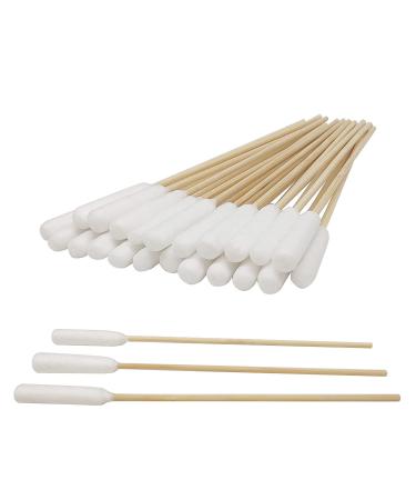 6 Inch Long Cotton Swabs of Medium and Large Pets Ears Cleaning or Makeup 200pcs 6" 200pcs