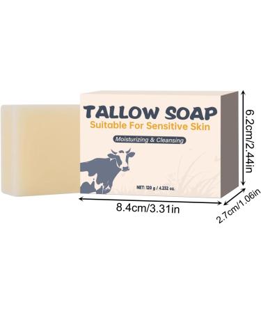  Generisch Soap bar - 120g - Natural care - Gentle cleanser for hands body shaving and showering - Buy Online on GoSupps.com