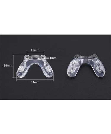 Perffite Nose Pads for Glasses & Sunglasses - HNP447A Rubber Slip-Resistant Transparent 3 Pairs - International Shipping Available - Buy Online on GoSupps.com