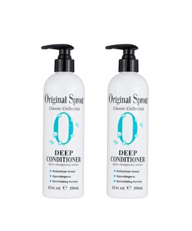 Original Sprout Deep Conditioner. Vegan Deep Conditioning Treatment for Hair Care.12 Ounces. (2 pack) (Packaging May Vary)