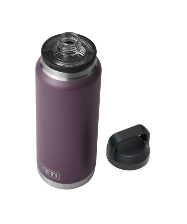 YETI Rambler 36 oz Bottle, Vacuum Insulated, Stainless Steel with Chug Cap Nordic Purple