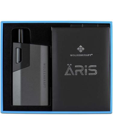 Wolkenkraft Peris Premium Vaporizer - ECA Convection Technology Easy Cleaning Glass Mouthpiece | High Quality Gun Metal | Shop Now! - Buy Online on GoSupps.com