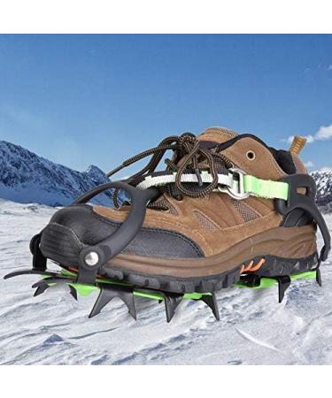 14-Spike Traction Cleats for Ice & Snow - Ideal for Hiking, Fishing, Jogging, and Mountaineering - Buy Online on GoSupps.com