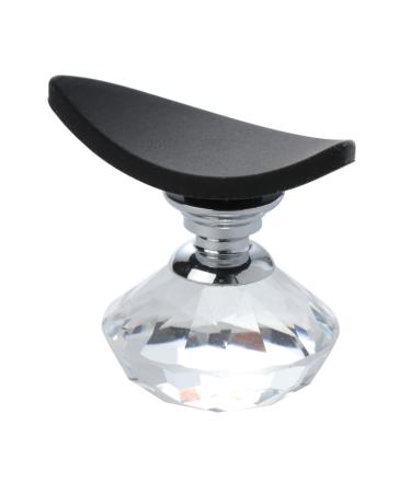 Housoutil 1pc Eyeshadow Makeup Eye Shadow Seal Eye Shadow Stamp Crease Tool Crystal The Lazy 5X4cm As Shown