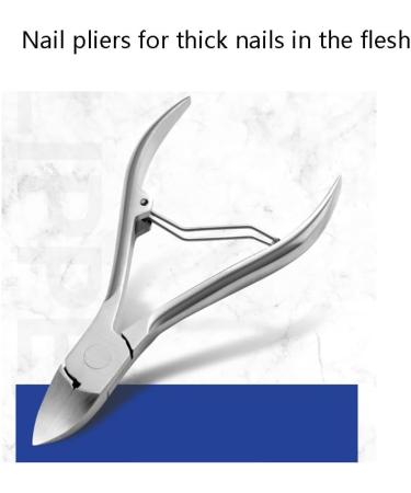 Nail Clipper Kit Nail Care Tools Pedicure with Finger Nail Cutter Clipper File Scissor for Seniors Men Women (Color : Silver B) - Buy Online on GoSupps.com