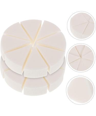 POPETPOP 4 Sets Triangular Sponge Puff Triangle Cosmetic Sponge Makeup Removal Sponge Facial Sponge Makeup Latex Sponge Puff White Miss Emulsion Mini Dry Puff - Buy Online on GoSupps.com