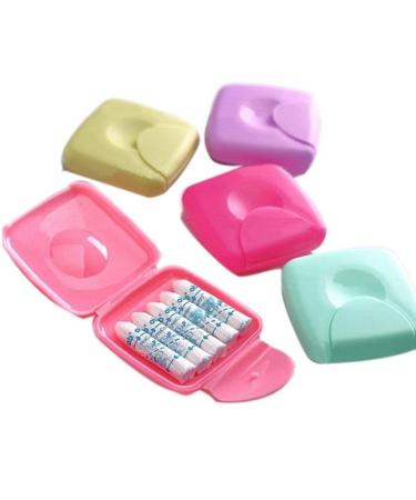 Ayrsjcl 1 Piece Sanitary Napkin Tampons Case Tampons Storage Box Holder Random Color For Travel