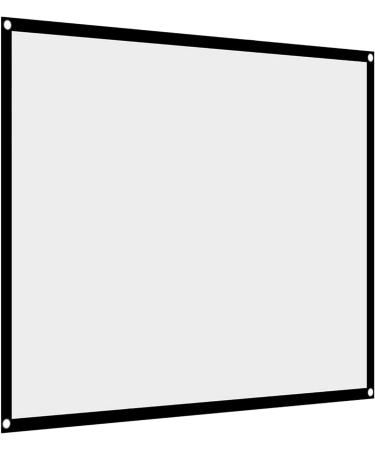 Portable 72-Inch Canvas Beamer Screen | Foldable Projector Canvas for Home Cinema | 60-100 Inch Projection Surface - Buy Online on GoSupps.com