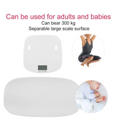 Baby Scale Baby Weighing Scale Plastic Electronic Digital Baby Weight Scale HD LCD Infant Newborn Measure Tool Accurately Chart The Progress of Your Baby with in-House Algorithm for Babies(#1) - Buy Online on GoSupps.com
