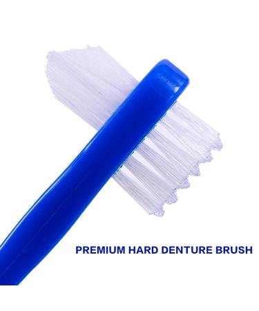 Ocircle Denture Cleaning Brush Set - Hygienic T-Shaped Toothbrush Tool for Denture Care (Pack of 3) - Buy Online on GoSupps.com