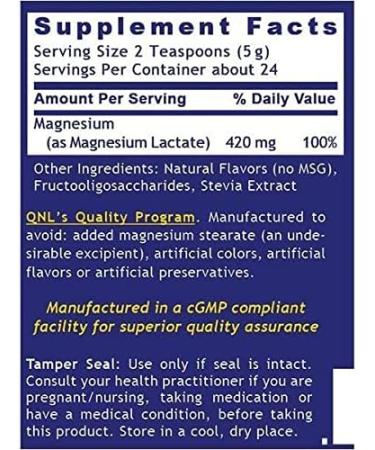 Quantum Magnesium Powder 4 Oz - Natural Supplement for Muscle Health - Buy Online on GoSupps.com