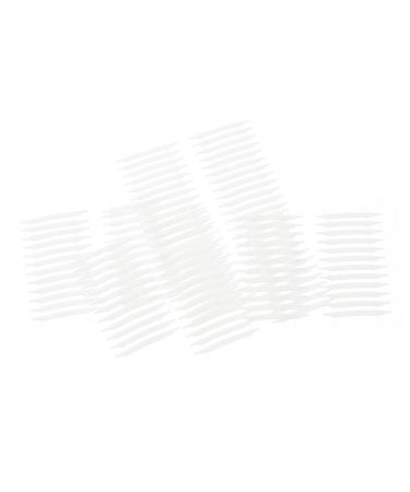 MAGICLULU 90 Sheets Double Sided Double Eyelid Sticker Invisible Eyelid Sticker South Korea Eyes White Tape 2.7x0.4x0.1cmx3pcs Whitex3pcs