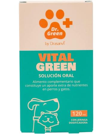 Vitalgreen Oral Solution 120ml DR Green - Buy Online on GoSupps.com