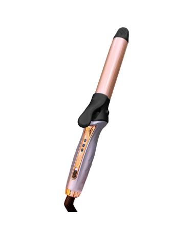 2-in-1 Curling Wand & Hair Straightener Automatic Rotating Curling Iron Ceramic Ionic Hair Straightening Wand Multi-functional Hair Curler Hair Styling Tool for All Hair Types One Size Purple