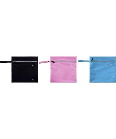 Valante Water-Repellent Black Bag with Waterproof Zip for Swimming Gear & Activewear - Size S - Buy Online on GoSupps.com