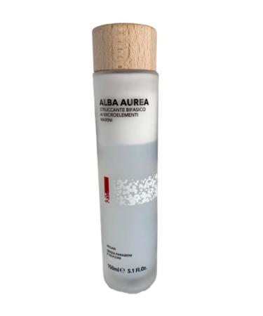 DARSENA DEL SALE Alba Aurea Make-Up Remover Biphasic Face with Marine Microelements and Spirulina Algae. 150 ml.
