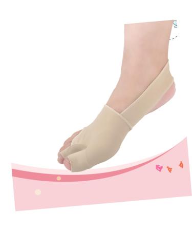 NOLITOY Thumb Brace & Bunion Protector 2 Pairs Straightener Pads & Cushioned Socks for Foot Comfort & Spacing - Buy Online on GoSupps.com