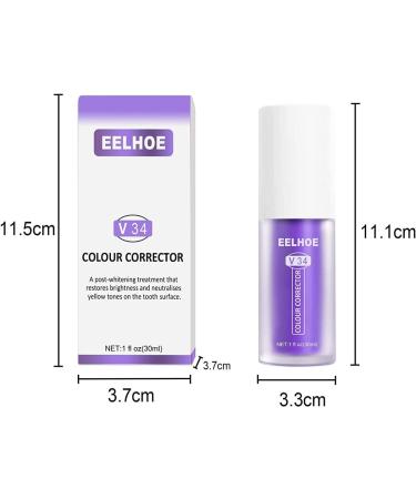 Chagoo V34 Color Corrector Toothpaste 60ml | Best Tooth Whitening & Sensitive Teeth Care - Buy Online on GoSupps.com