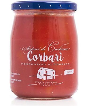 whole tomatoes in Corbarino tomato juice 520 Gr. - Corbari - SAPORI DI CORBARA - - Buy Online on GoSupps.com