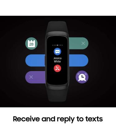 Samsung Galaxy Fit Bluetooth Fitness Tracker - Black SM-R370NZKAXAR (Renewed) | Shop Now - Buy Online on GoSupps.com