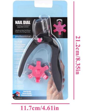 German Nail Clippers Acrylic Nail Clipper U Shaped Nail Edge Trimmers False Nail Tip Scissors Black - Buy Online on GoSupps.com
