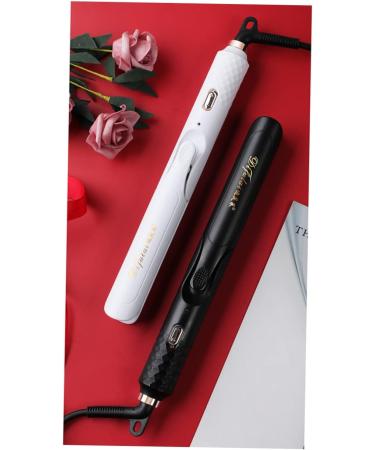 Outanaya 1pc Curling Iron for Salon Hair Straightener Brush Curling Wand Hair Straightener and Curler White US Plug White - Buy Online on GoSupps.com