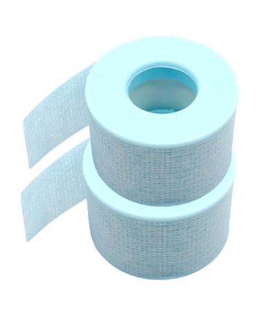 Minkissy 8 Rolls Silicone Gel Band Makeup Tape for Eyelash Extensions - Non-Woven Fabric Lash Tape 2.8x2.8x2.7cm Sky Blue - Ideal Adhesive Solution for Eyelash Application - Buy Online on GoSupps.com