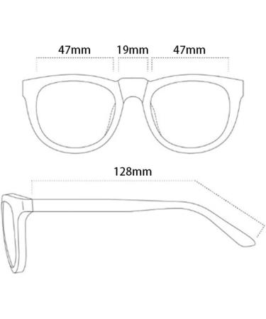 Tofox Kids Glasses Frame - Prescription Anti Blue Light Lens for Boys & Girls Ages 6-12 | Color 3 - Buy Online on GoSupps.com