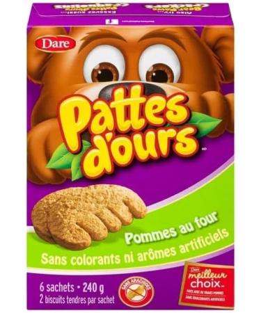 Baked Apple Soft Cookie Bundle. Includes (2) Packages of Bear Paws Baked Apple Soft Cookies (12 pouches total/2 cookies per pouch) with BIG MAPLE Trivia Cards. Peanut Free. Great Snack for School Lunch Office Party Road Trip - Buy Online on GoSupps.com