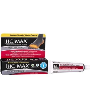 HC Max Maximum Strength Anti-Fungal Ointment 28gm - Hongo Cura - Buy Online on GoSupps.com