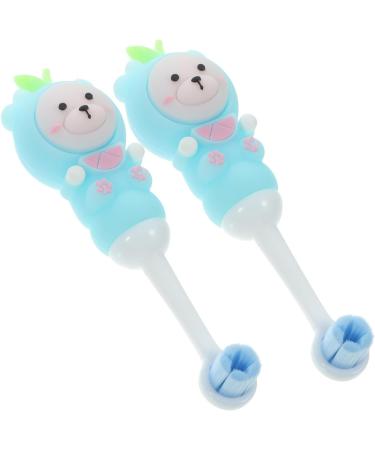 Ipetboom 4-Pack Children's Toothbrushes | Soft Bristles for Toddlers & Newborns | Sweet Colors & Round Heads | Ideal for Baby Teething & Oral Care Accessories - Buy Online on GoSupps.com
