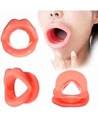 Lips Trainer Silicone Rubber Facial Mouth Muscle Tightener Face Lifting Beauty Tool Lips Trainer - Buy Online on GoSupps.com