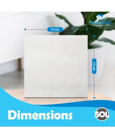 24pk Lens Wipes for Glasses & Gadgets | Individually Wrapped Glasses Cleaner | Spectacle & Gadgets Cleaner | Lenses Cleaning Wipes + SOL Sticker - Buy Online on GoSupps.com