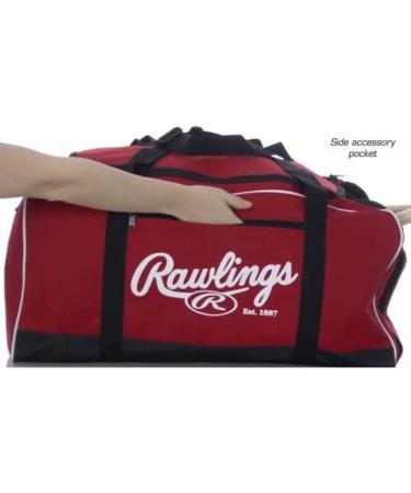 Rawlings Covert Player Duffle Bag - Black | Reliable Sports Gear - Buy Online on GoSupps.com