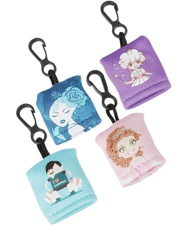 Buy Healvian 4pcs Glasses Cleaning Cloth Keychain - Portable Screen Lens Cleaner Wipes for Eyeglasses Camera and Cell Phone - Ideal for Travel - Buy Online on GoSupps.com