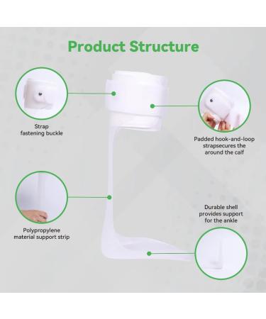 Buy Orthomen Ankle Foot Orthosis Support - AFO Splint for Drop Foot - International Shipping Available - Buy Online on GoSupps.com