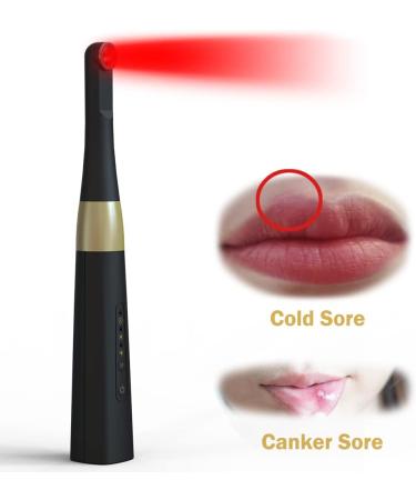 Portable Red Light Therapy Device for Lip Herpes and Canker Sore Treatment - Reduce Pain and Rejuvenate Skin | TL_06 - Buy Online on GoSupps.com