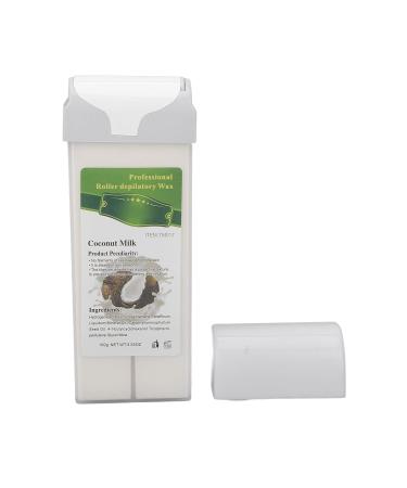 Deproxy Roll-On Wax Refill for Men & Women - Safe & Mild Hair Removal Cartridge for Arms Legs Armpits & Bikini Zone (Coconut Milk White) - Buy Online on GoSupps.com