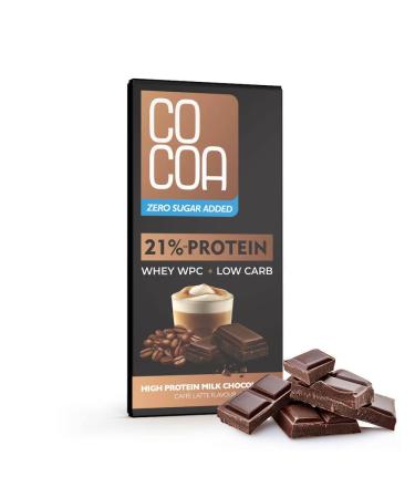 Co coa Protein milk chocolate latte 65g/0% added sugar