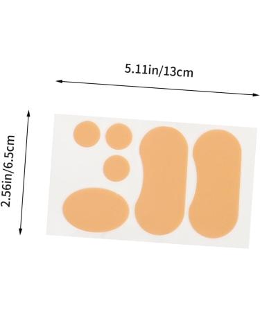 FRCOLOR 15pcs Anti-Wear High Heel Stickers - Invisible Shoe Pads & Protective Patches for Comfort | Durable Heel Insoles in Assorted Colors - Buy Online on GoSupps.com