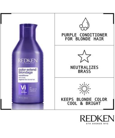 Redken Color Extend Blondage Conditioner 300ml Double - Buy Online on GoSupps.com