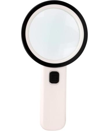 Professional 1.8X 5X Handheld Magnifier Large Magnifier with Light Reading Magnifier Optical Lens Magnifying Aids Tool for Books Newspaper Coin Stamp Full of Stars - Buy Online on GoSupps.com