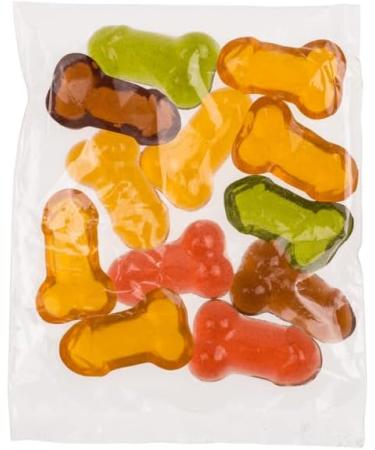 Gummy Willies - Mixed Fruit Flavoured Willy Shaped Sweets - Buy Online on GoSupps.com
