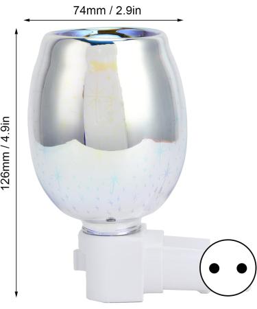 Electric Wax Warmer | Smokeless Scented Candle Melter Lamp | Home & Office Fragrance Accessories (EU Plug 220V) - Buy Online on GoSupps.com